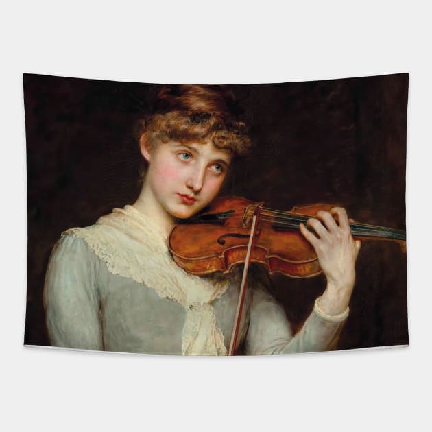 A Cavatina by Briton Riviere Tapestry by Classic Art Stall