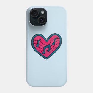 Music Heart Phone Case