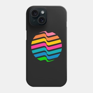 Colored Waves Phone Case