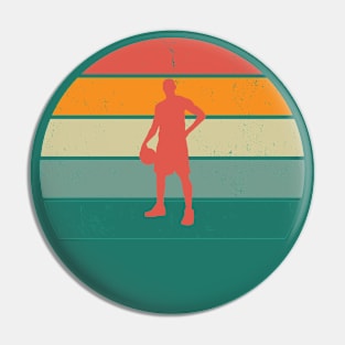 Retro Basketball(A) Pin