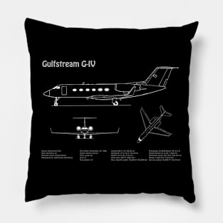 Gulfstream G IV Business Jet - PDpng Pillow