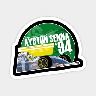 Ayrton Senna - F1 1994 Tribute Magnet