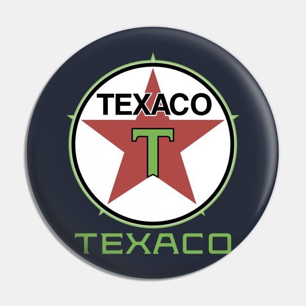 Texaco Vintage Sign Pin by Pittih