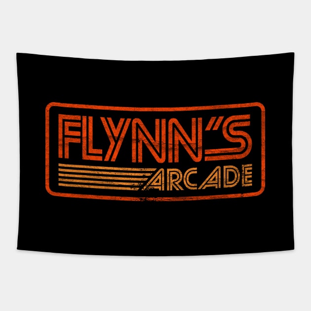 Flynn's Arcade ✅ 80s Retro Tapestry by Sachpica