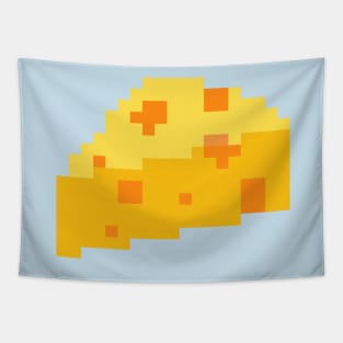 Cheese Pixel Art Tapestry