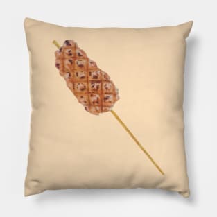 Watercolour Squid Skewer Pillow