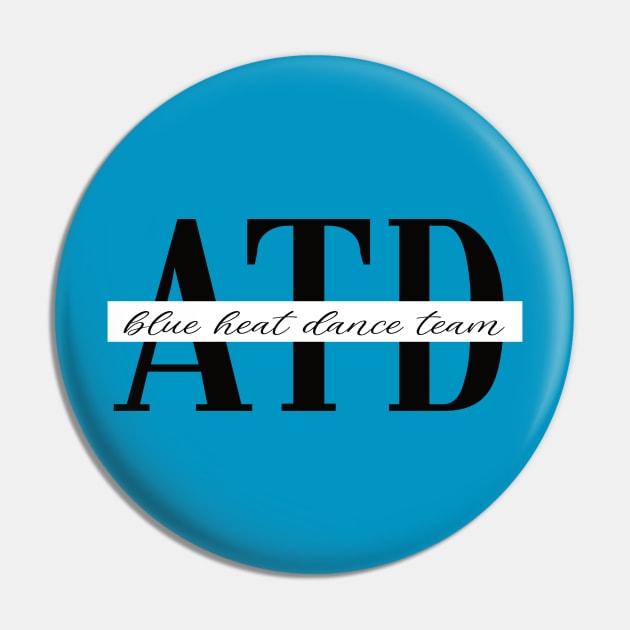 ATD Blue Heat banner Pin by allthatdance