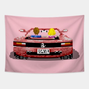 Outrun Ferrari Tapestry