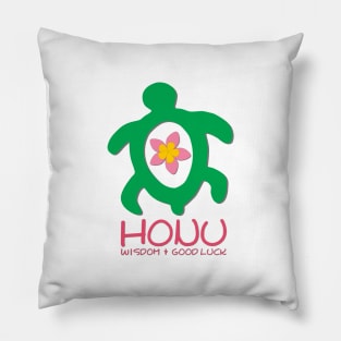 Honu: Wisdom and Good Luck Pillow