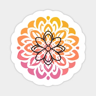 mandala Clamber Paintmandala Skip drawing Magnet