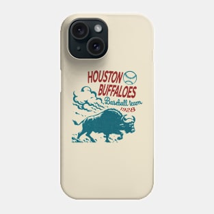 Defunct Houston Buffaloes Baseball Team 1928 Phone Case