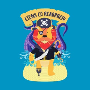 Pirates lion go roarrgh T-Shirt