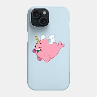 Narwhal: Cupid Phone Case