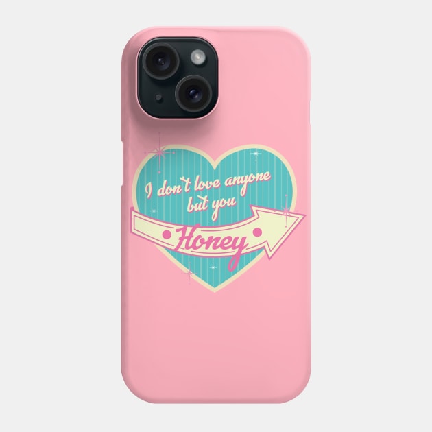 The FAB 50's Love Phone Case by HoneyLiss