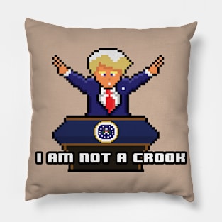 I Am Not A Crook Pillow