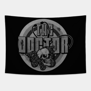 Horror Vintage The Doctor Tapestry