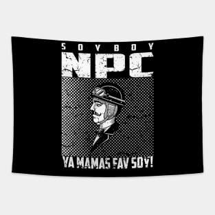 soy boy npc 01 Tapestry