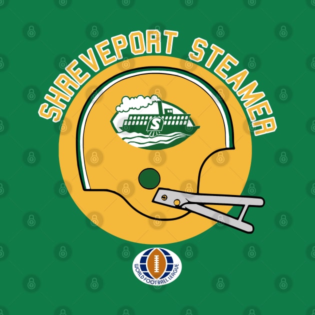 Shreveport Steamer (World Football League) 1974-1975 by HelmetAddict