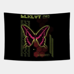 BLKLYT/01 - BUTTERFLY EFFECT Tapestry