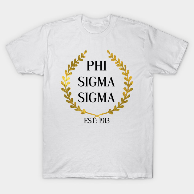 Phi Sigma Sigma Phi Sigma Camiseta Teepublic Mx