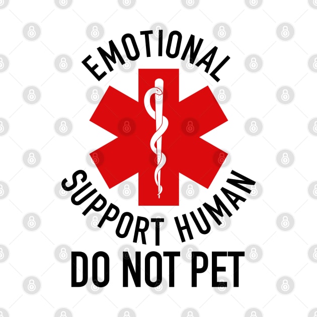 emotional support human Do not pet by EnglishGent