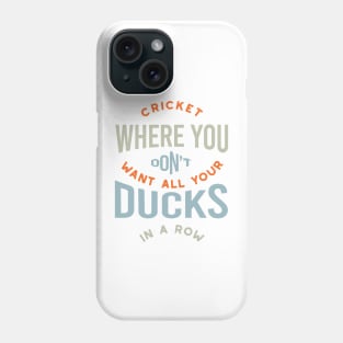 Funny Cricket Pun for Cricket Player Phone Case