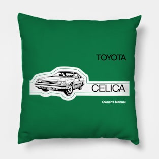 TOYOTA CELICA - owners manual Pillow