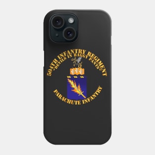 COA - 504th Infantry Regiment Phone Case