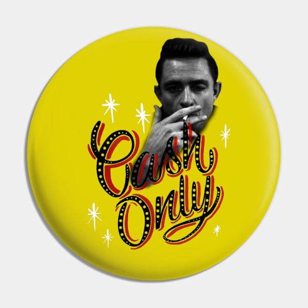 Cash Only Pin by Bolt•Slinger•22