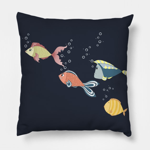 fish Pillow by YuliiaLestes