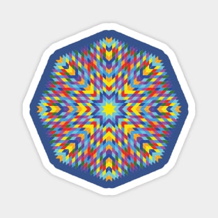 Wish Fulfillment Mandala Wish Granting Mandala Magnet