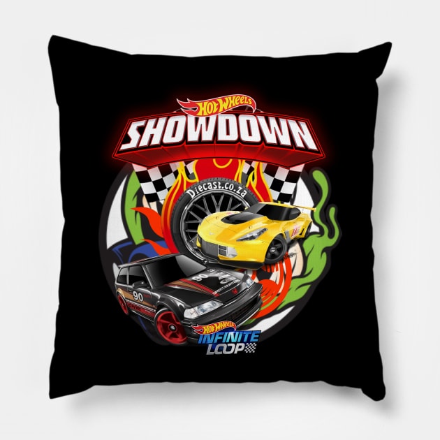 Hotwheels team Pillow by Pahala.kita