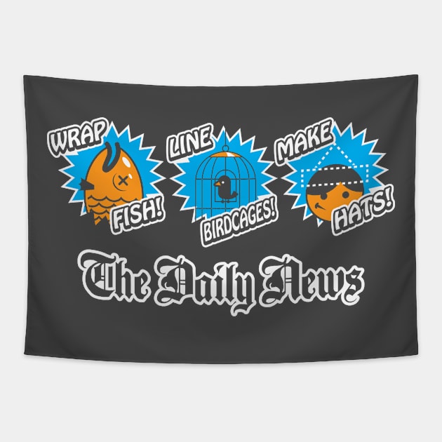 The Daily News Tapestry by etherbrian