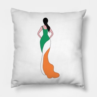 Ireland Woman Pillow