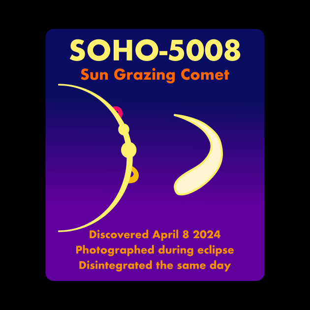 Remember SOHO 5008 the Sun Grazing Comet by TealTurtle