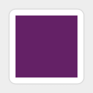 Solid Plum Light Purple  Monochrome Minimal Design Magnet