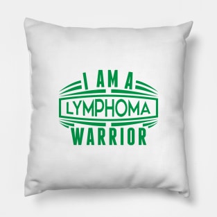 Lymphoma Warrior Shirt for Cancer Patients in Premium Shirt Pillow