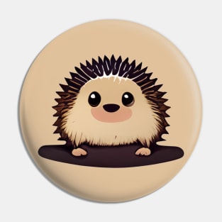 A cute hedgehog Pin