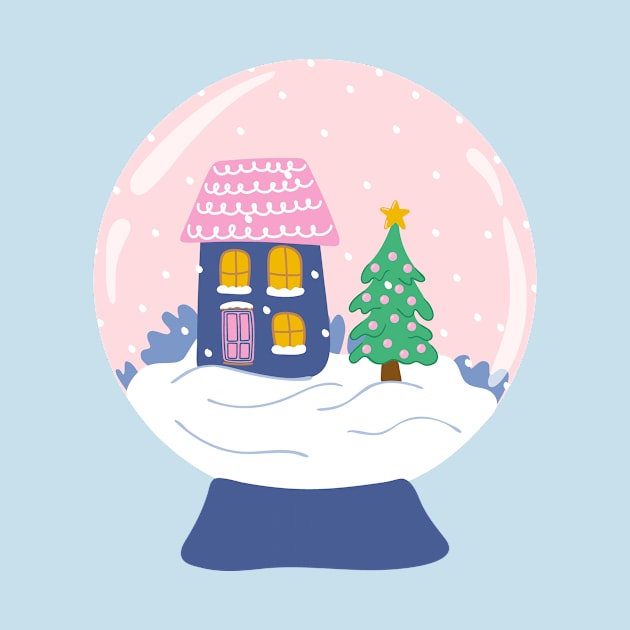 Glass snow globe by DanielK