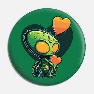 Alien Lover Pin