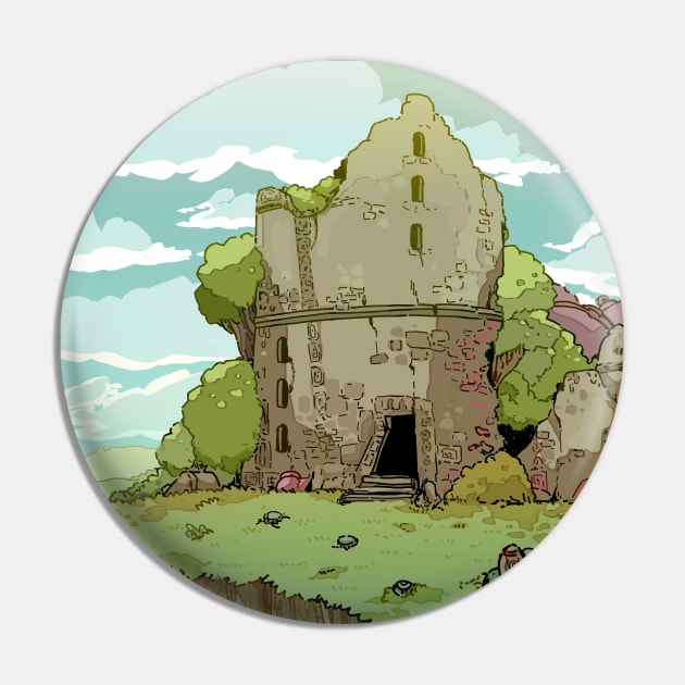 Temple Pin by reysaurus