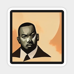 Medeiros Martin Luther King Jr | Comics Style Magnet