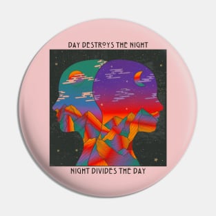 DOORS DAY AND NIGHT Pin