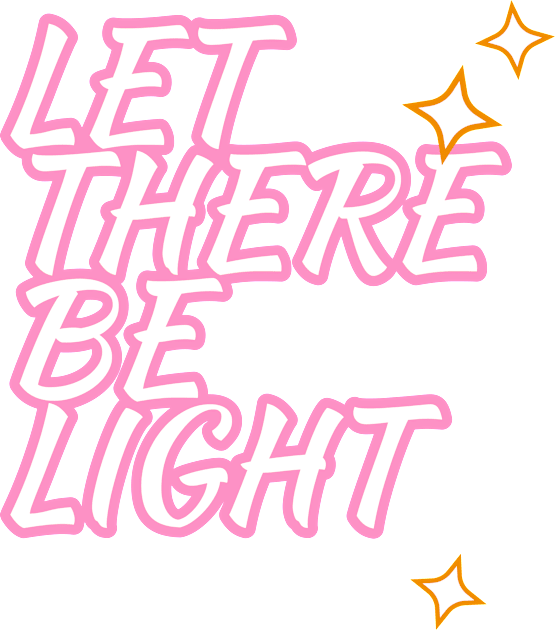 Let there be light Kids T-Shirt by Mary mercy