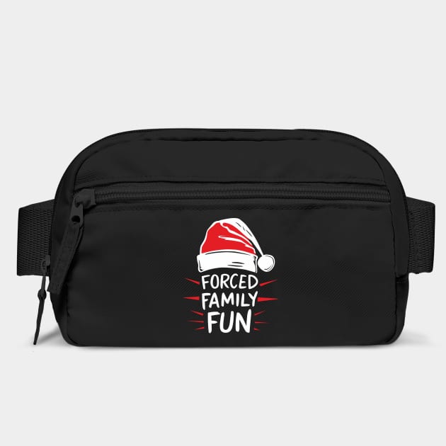 Forced Family Fun Funny Sarcastic Christmas by Anticorporati