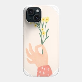 Hand flower Phone Case