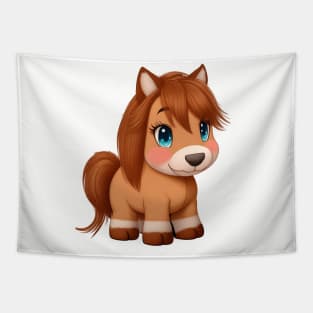 Cute Cartoon House Tapestry