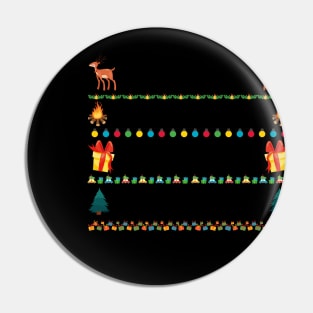 This Is My It's Too Hot For Ugly Christmas Sweaters Shirt Pin