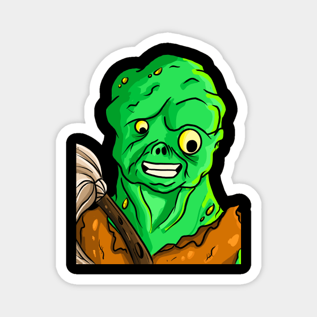 Toxie Magnet by JeremyBrownArt 