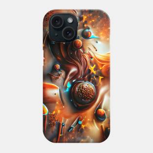 Chocolate Universe Art Phone Case